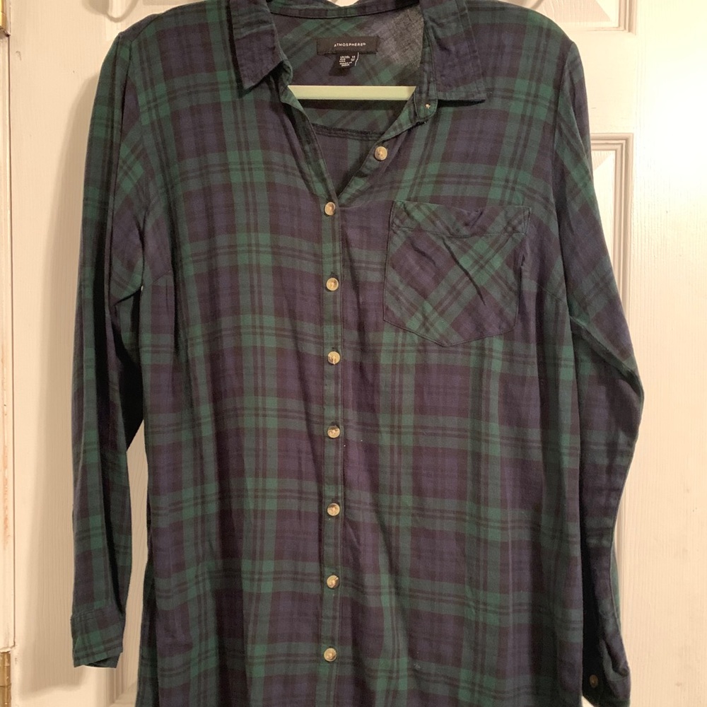 Plaid Top